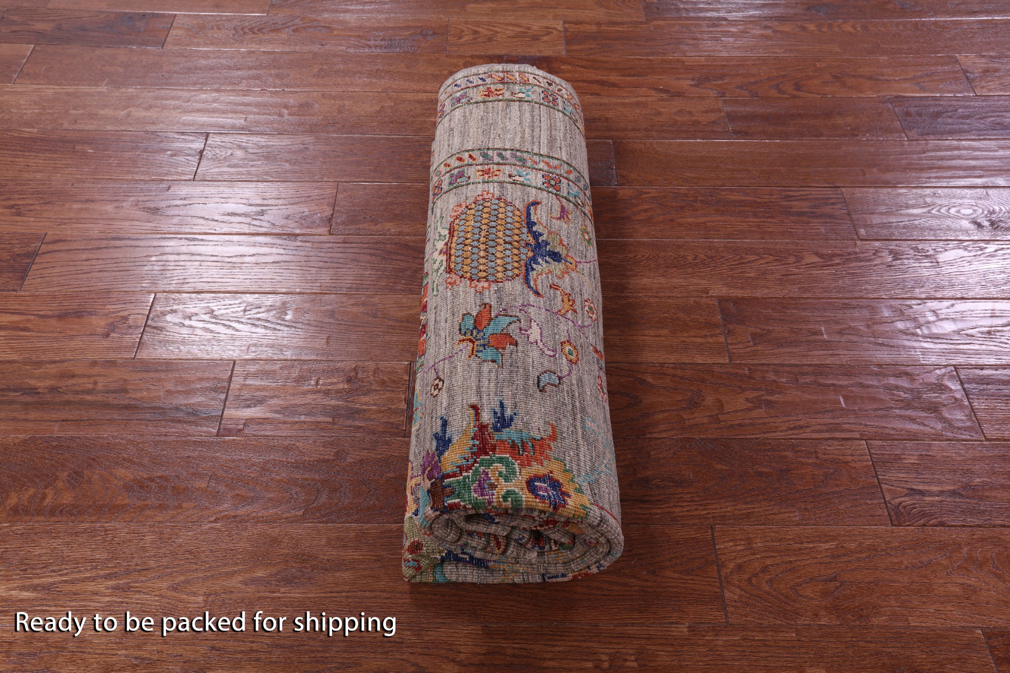 Peshawar Hand Knotted Wool Rug - 5' 1" X 6' 10" - Golden Nile