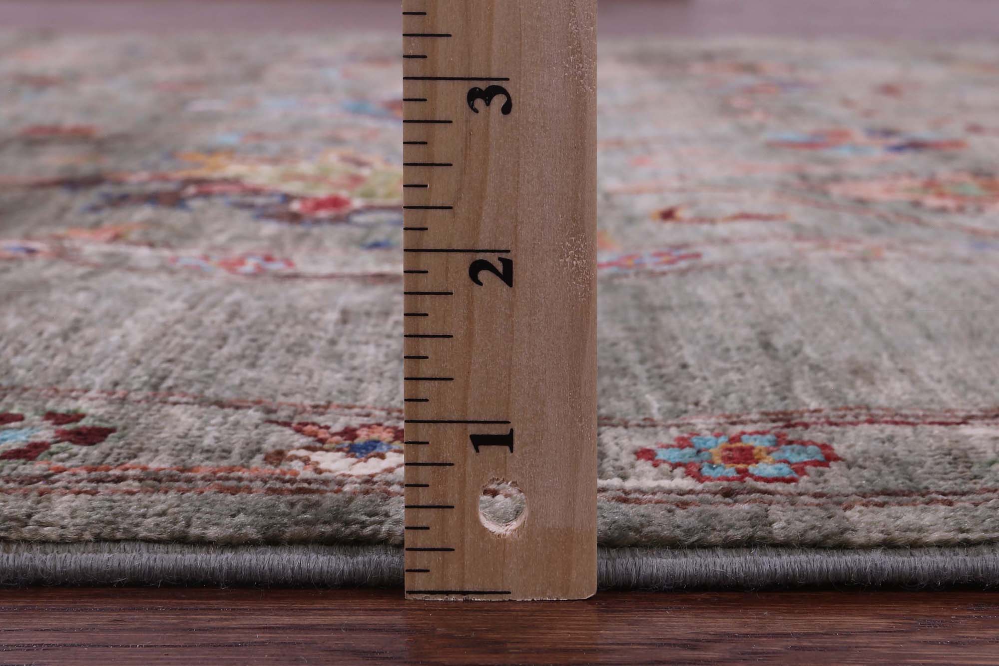 Peshawar Hand Knotted Wool Rug - 5' 8" X 8' 3" - Golden Nile