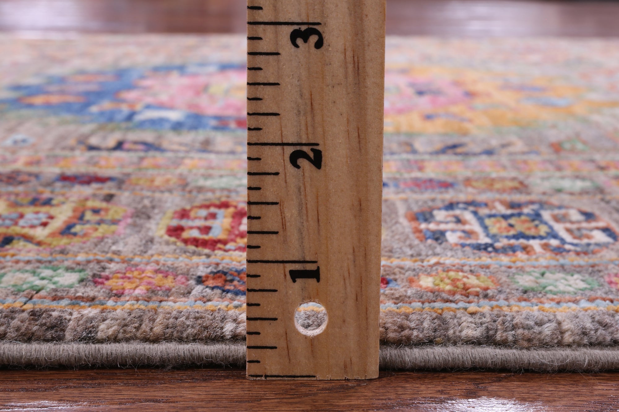 Turkmen Ersari Hand Knotted Wool Runner Rug - 2' 9" X 10' 1" - Golden Nile