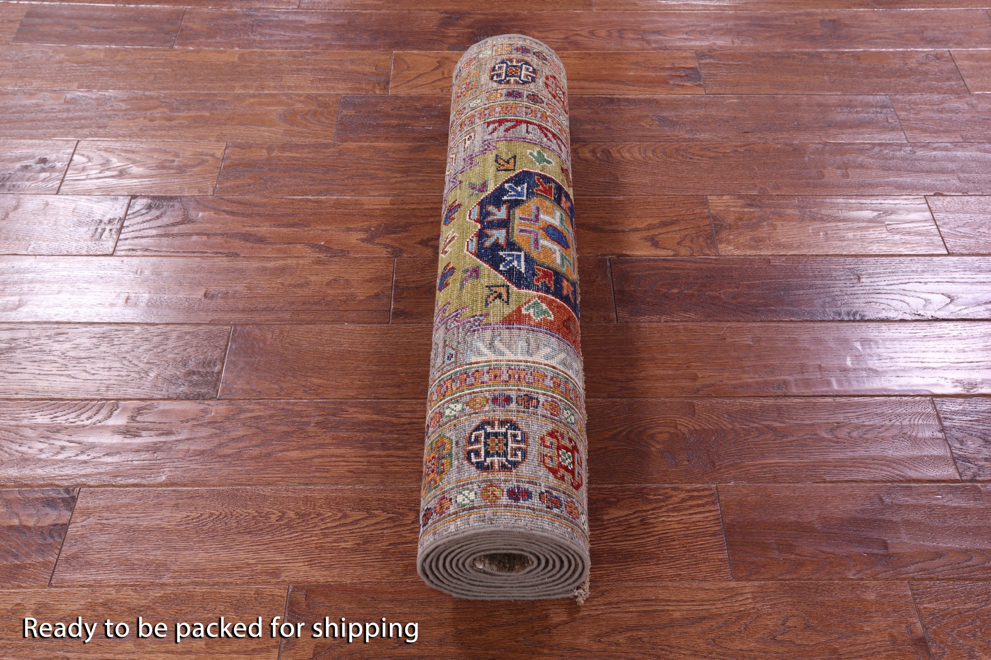 Turkmen Ersari Hand Knotted Wool Runner Rug - 2' 9" X 10' 1" - Golden Nile