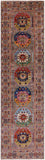 Turkmen Ersari Hand Knotted Wool Runner Rug - 2' 9" X 10' 1" - Golden Nile
