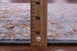 Grey Peshawar Hand Knotted Wool Runner Rug - 2' 11" X 9' 0" - Golden Nile
