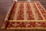 William Morris Handmade Wool Area Rug - 8' 10" X 11' 7" - Golden Nile