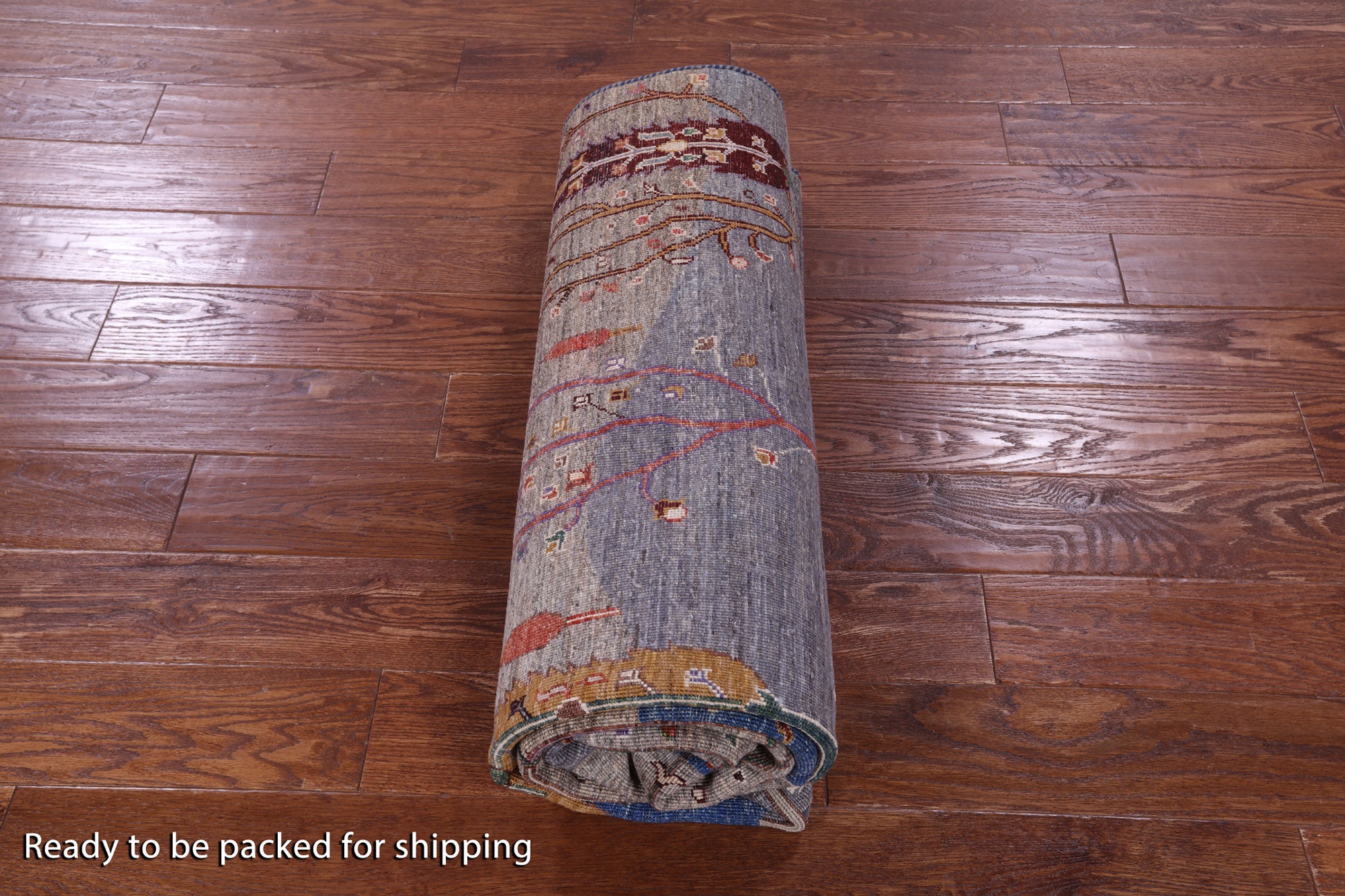 Tribal Persian Gabbeh Hand Knotted Wool Rug - 5' 7" X 7' 9" - Golden Nile