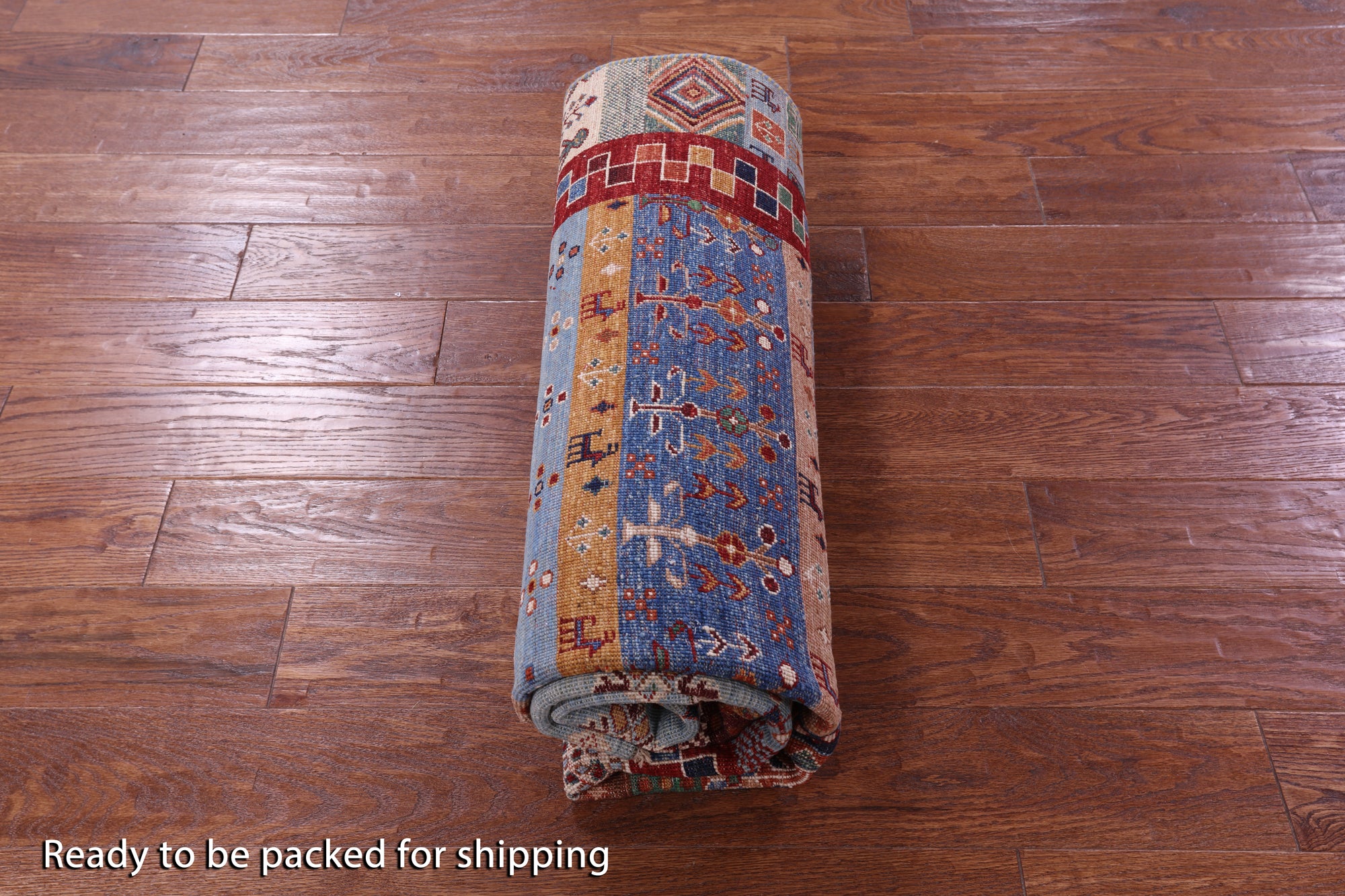 Tribal Persian Gabbeh Hand Knotted Wool Rug - 4' 11" X 6' 6" - Golden Nile