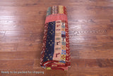 Tribal Persian Gabbeh Handmade Wool Rug - 6' 11" X 9' 11" - Golden Nile