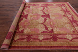 William Morris Hand Knotted Wool Area Rug - 8' 8" X 11' 8" - Golden Nile