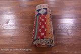 Persian Gabbeh Tribal Hand Knotted Wool Rug - 5' 2" X 6' 9" - Golden Nile