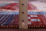 Tribal Persian Gabbeh Handmade Wool Rug - 5' 9" X 7' 10" - Golden Nile