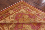 William Morris Handmade Wool Area Rug - 8' 10" X 12' 1" - Golden Nile