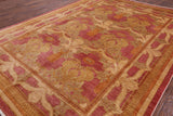 William Morris Handmade Wool Area Rug - 8' 10" X 12' 1" - Golden Nile