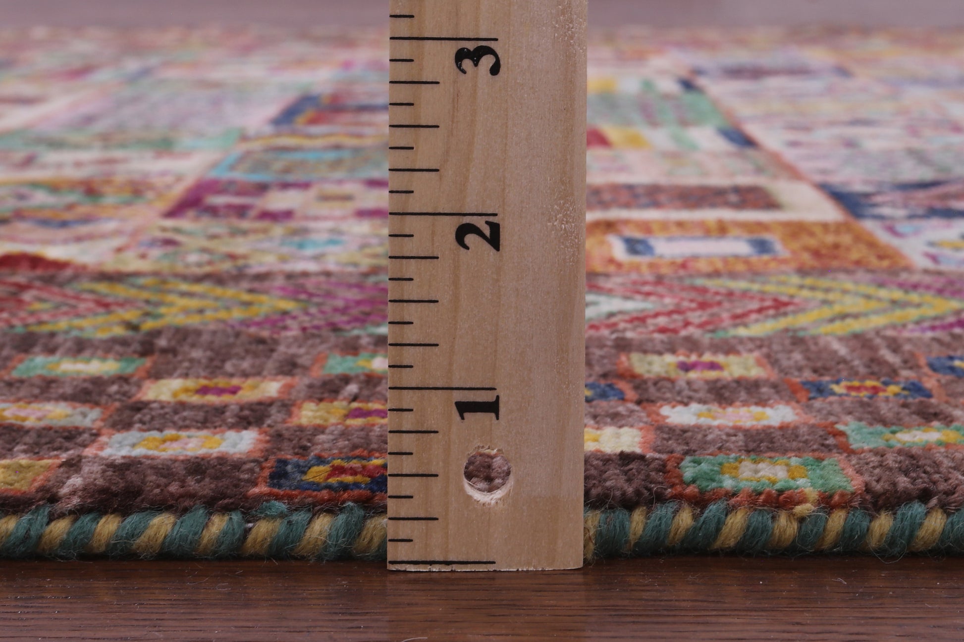 Tribal Persian Gabbeh Hand Knotted Wool Rug - 4' 10" X 7' 2" - Golden Nile