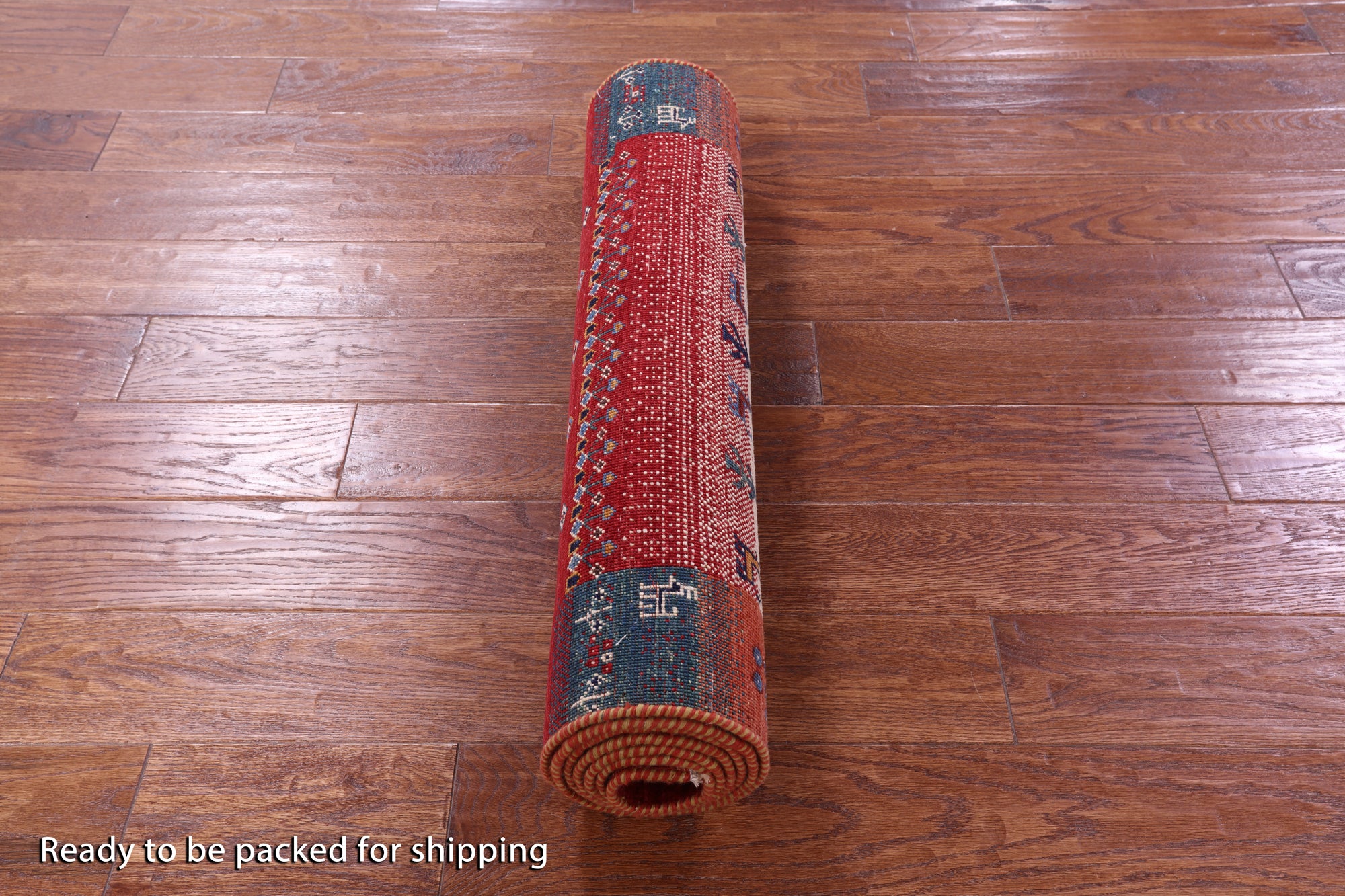 Persian Gabbeh Tribal Handmade Wool Runner Rug - 2' 9" X 7' 10" - Golden Nile