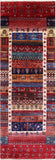 Persian Gabbeh Tribal Handmade Wool Runner Rug - 2' 9" X 7' 10" - Golden Nile