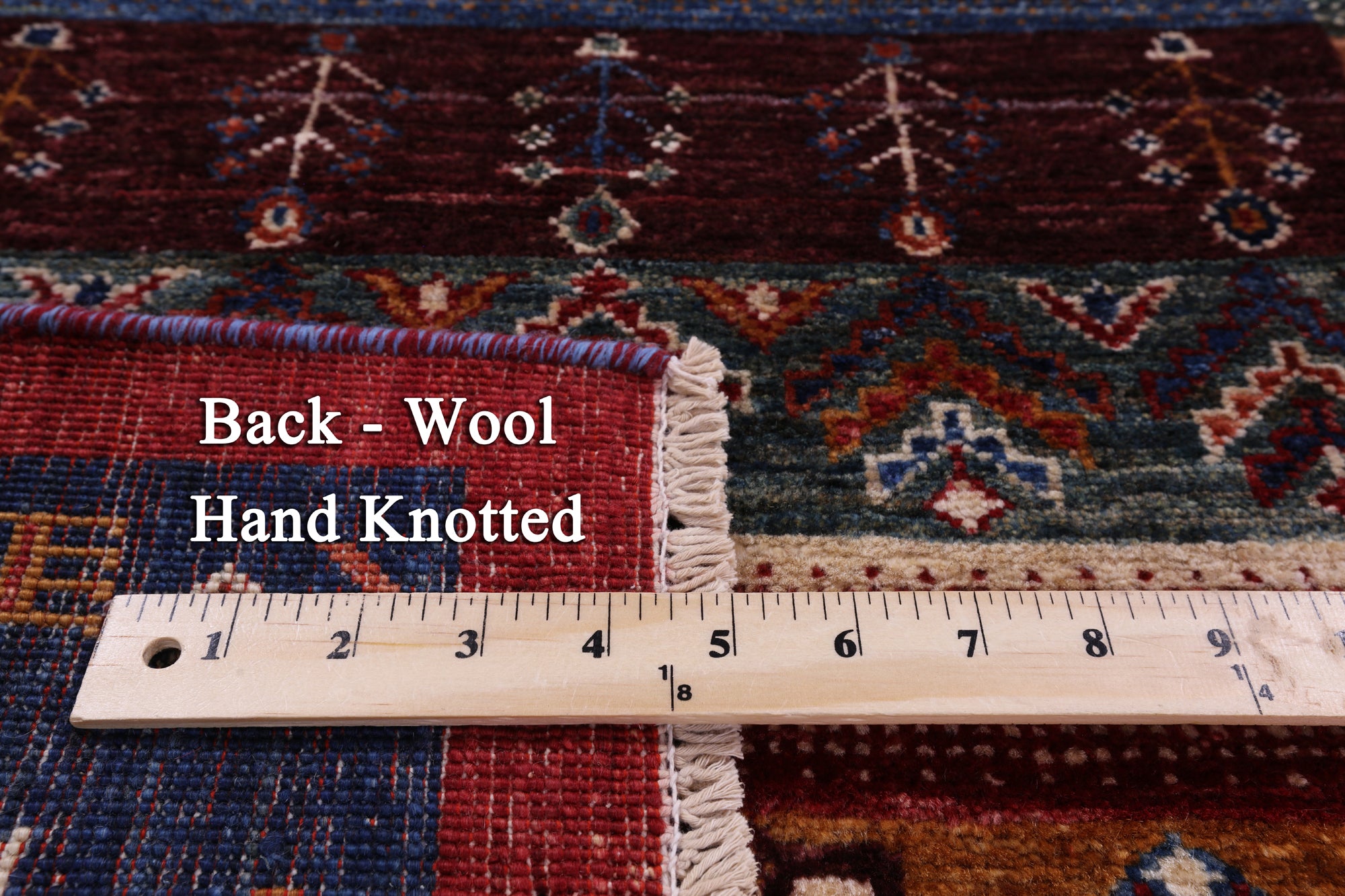 Tribal Persian Gabbeh Hand Knotted Wool Rug - 2' 8" X 4' 1" - Golden Nile