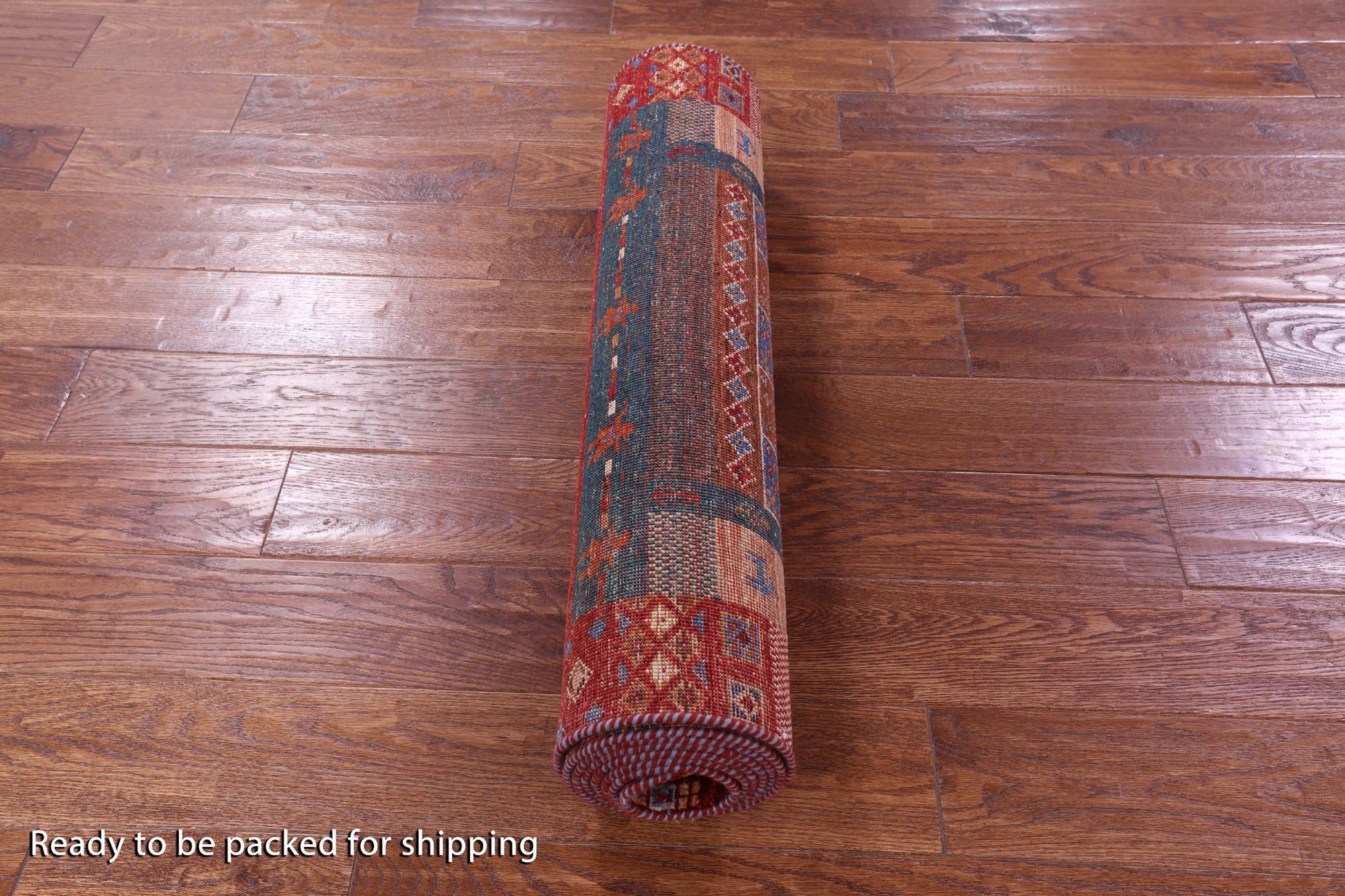 Tribal Persian Gabbeh Hand Knotted Wool Runner Rug - 2' 9" X 9' 8" - Golden Nile