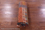 Tribal Persian Gabbeh Handmade Wool Rug - 5' 6" X 8' 2" - Golden Nile