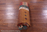 Tribal Persian Gabbeh Hand Knotted Wool Rug - 5' 10" X 8' 0" - Golden Nile