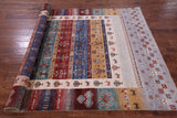 Tribal Persian Gabbeh Hand Knotted Wool Rug - 5' 10" X 7' 11" - Golden Nile
