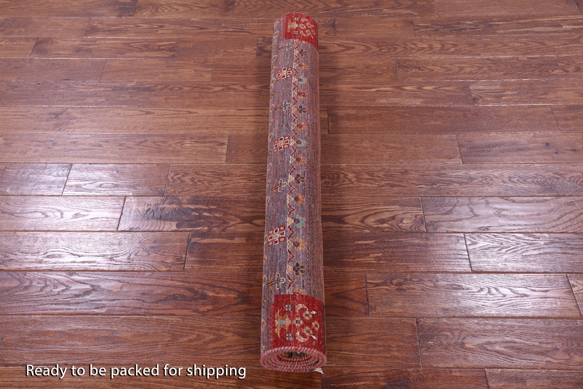 Tribal Persian Gabbeh Hand Knotted Wool Rug - 4' 1" X 6' 2" - Golden Nile