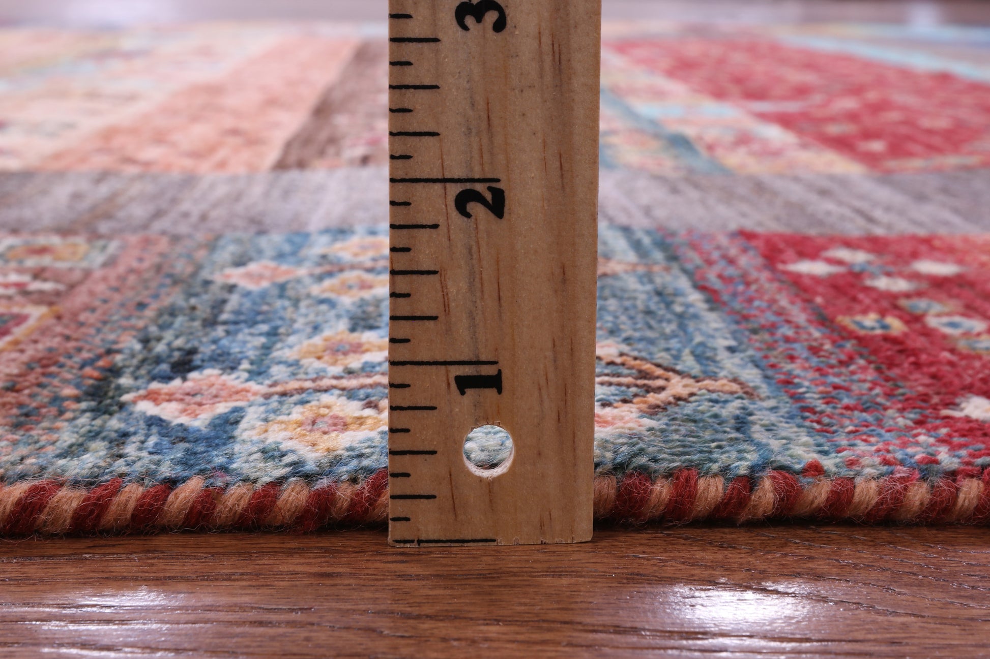 Tribal Persian Gabbeh Hand Knotted Wool Rug - 5' 7" X 7' 11" - Golden Nile