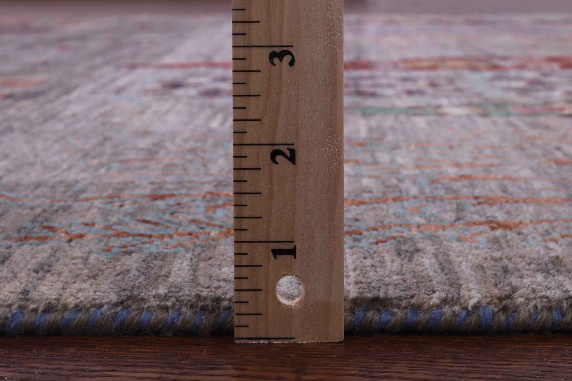 Tribal Persian Gabbeh Hand Knotted Wool Rug - 6' 6" X 9' 8" - Golden Nile