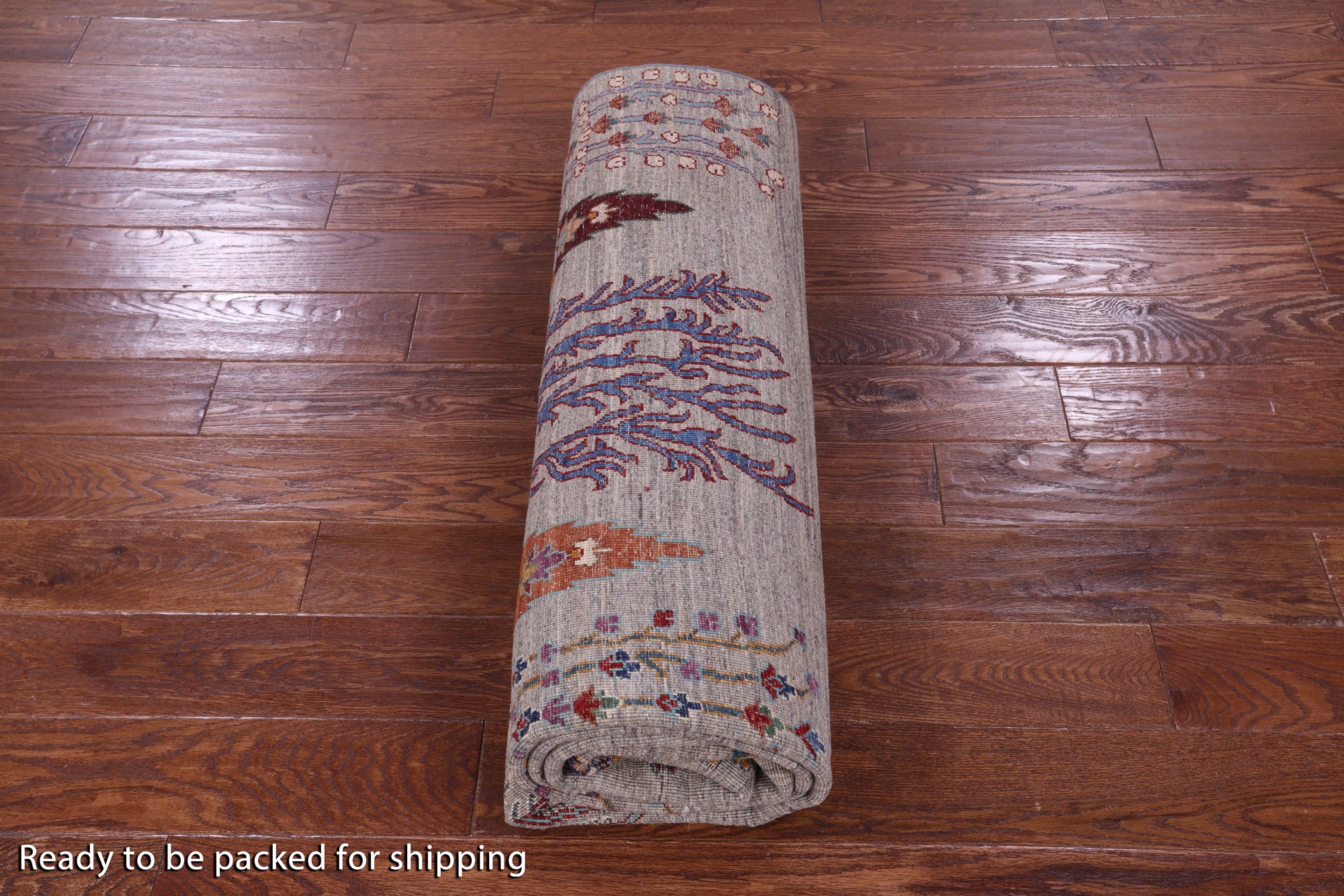 Tribal Persian Gabbeh Hand Knotted Wool Rug - 6' 6" X 9' 8" - Golden Nile
