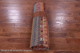 Tribal Persian Gabbeh Hand Knotted Wool Rug - 8' 2" X 9' 10" - Golden Nile