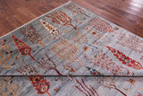 Tribal Persian Gabbeh Hand Knotted Wool Rug - 9' 0" X 11' 10" - Golden Nile