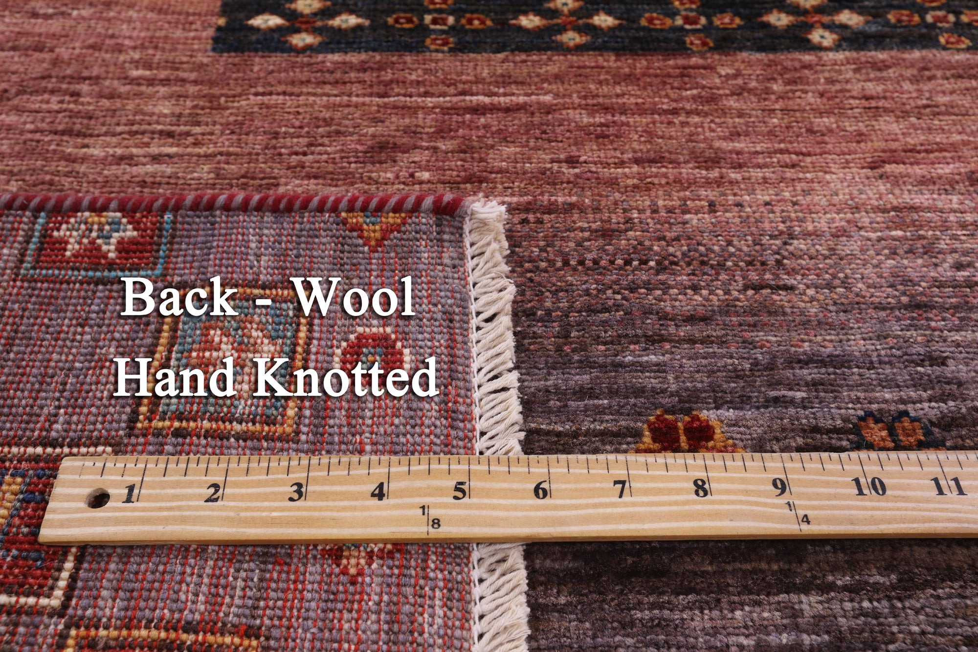 Tribal Persian Gabbeh Hand Knotted Wool Rug - 5' 9" X 8' 2" - Golden Nile