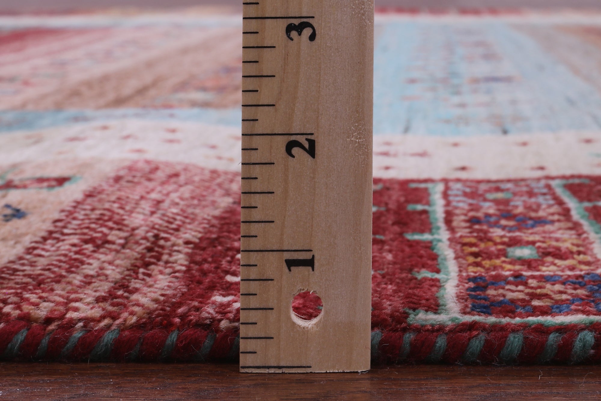 Tribal Persian Gabbeh Hand Knotted Wool Rug - 5' 9" X 8' 2" - Golden Nile