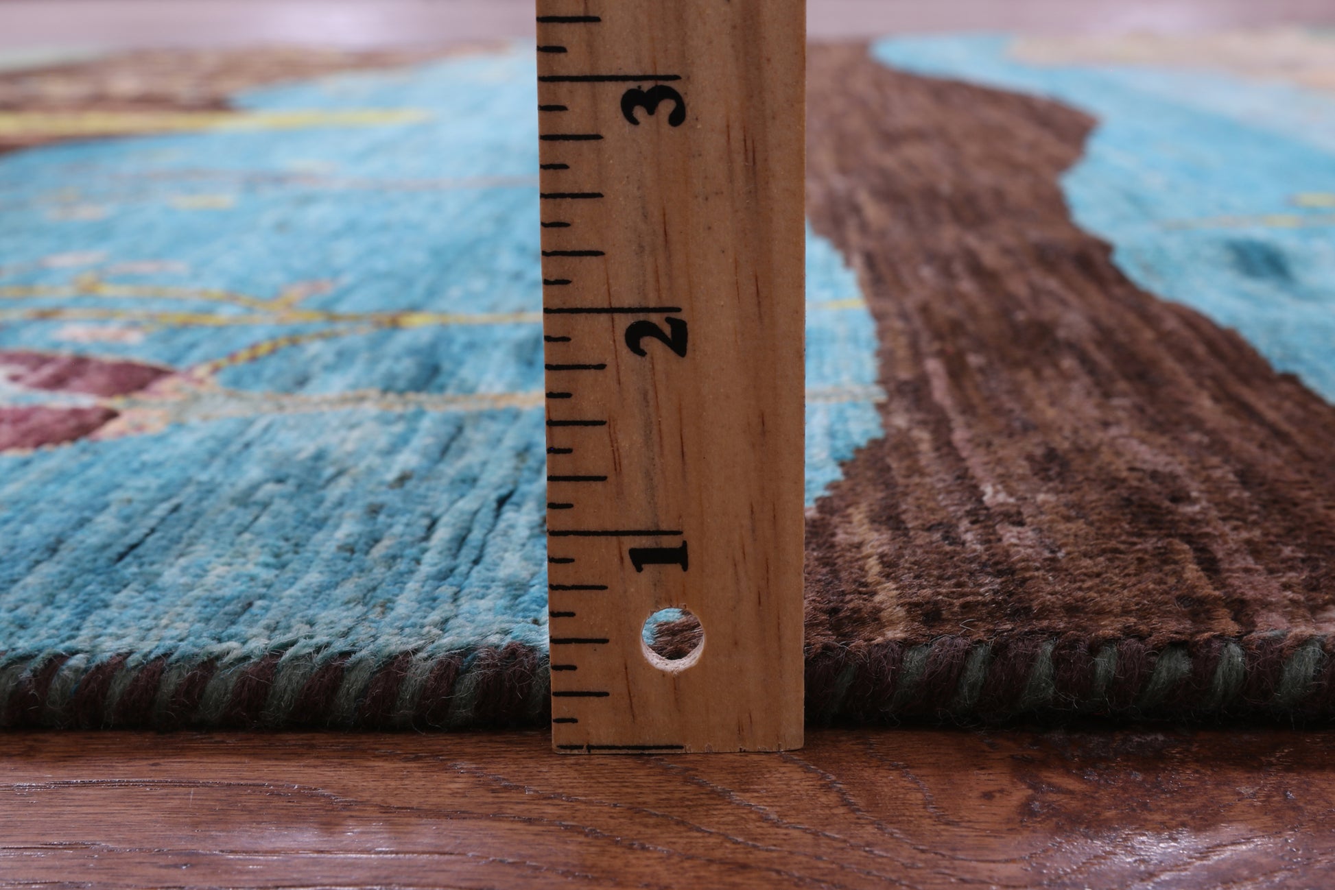 Tribal Persian Gabbeh Hand Knotted Wool Rug - 5' 6" X 7' 10" - Golden Nile
