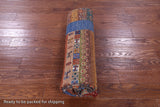 Tribal Persian Gabbeh Handmade Wool Rug - 5' 8" X 7' 10" - Golden Nile