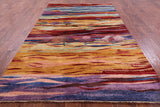 Tribal Persian Gabbeh Hand Knotted Wool Rug - 5' 8" X 8' 11" - Golden Nile