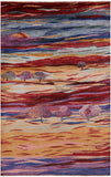 Tribal Persian Gabbeh Hand Knotted Wool Rug - 5' 8" X 8' 11" - Golden Nile
