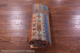 Tribal Persian Gabbeh Hand Knotted Wool Rug - 5' 7" X 8' 1" - Golden Nile