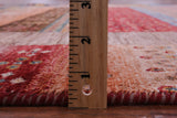 Persian Gabbeh Tribal Hand Knotted Wool Rug - 5' 8" X 7' 11" - Golden Nile