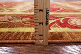 William Morris Handmade Wool Area Rug - 6' 8" X 9' 9" - Golden Nile