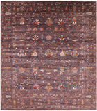 Peshawar Handmade Wool Rug - 8' 3" X 9' 7" - Golden Nile
