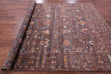 Peshawar Handmade Wool Rug - 8' 3" X 9' 7" - Golden Nile