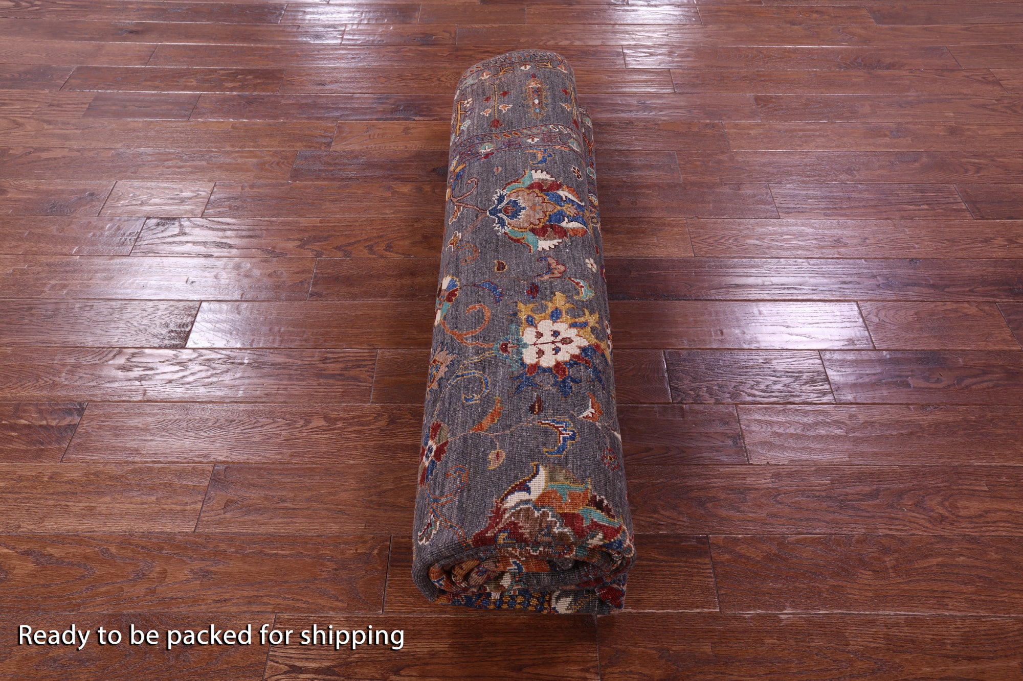 Peshawar Handmade Wool Rug - 8' 3" X 9' 7" - Golden Nile