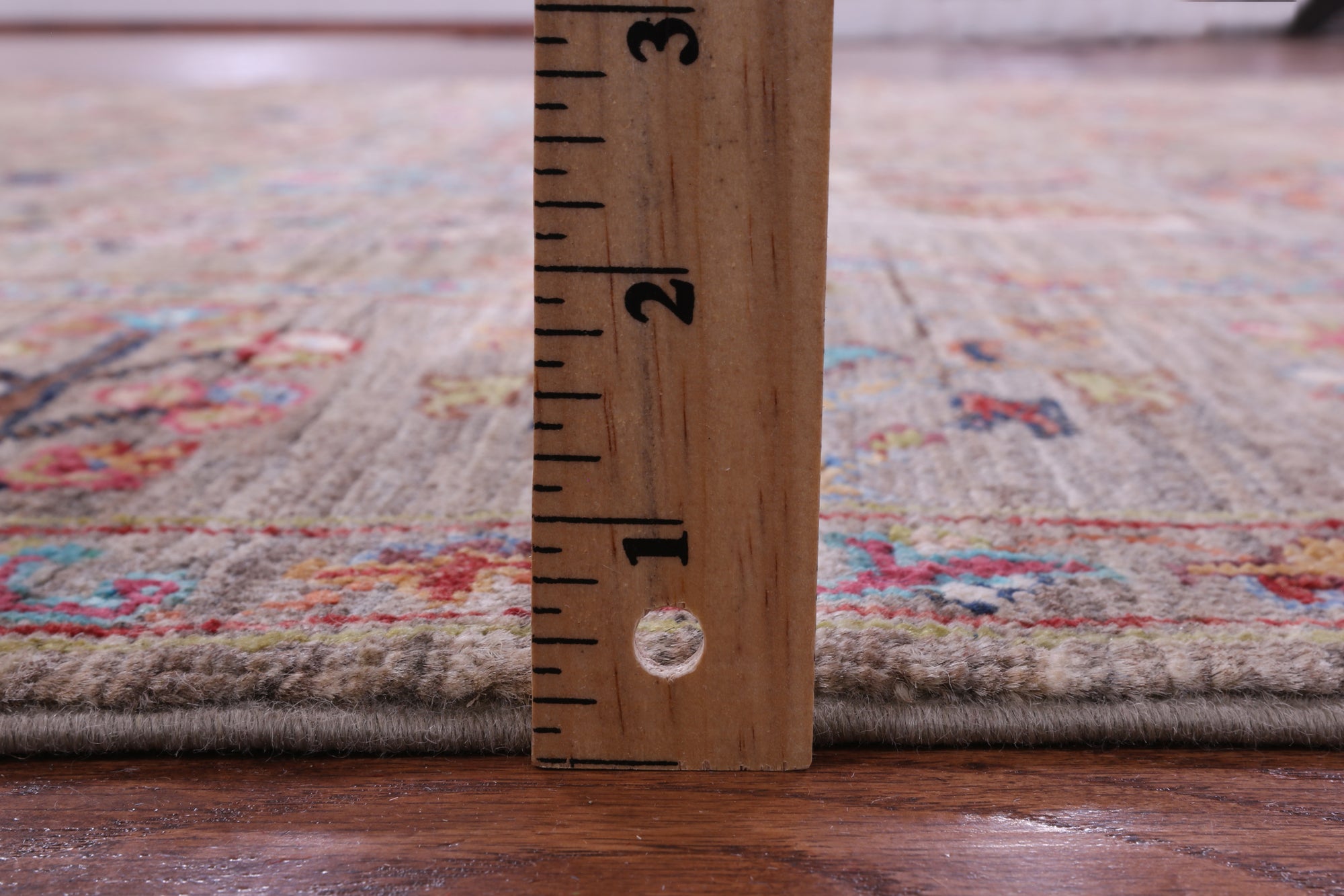 Tribal Persian Gabbeh Handmade Wool Rug - 5' 9" X 7' 11" - Golden Nile