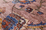 Peshawar Handmade Wool Runner Rug - 2' 8" X 8' 11" - Golden Nile