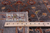 Peshawar Hand Knotted Wool Runner Rug - 2' 8" X 9' 10" - Golden Nile