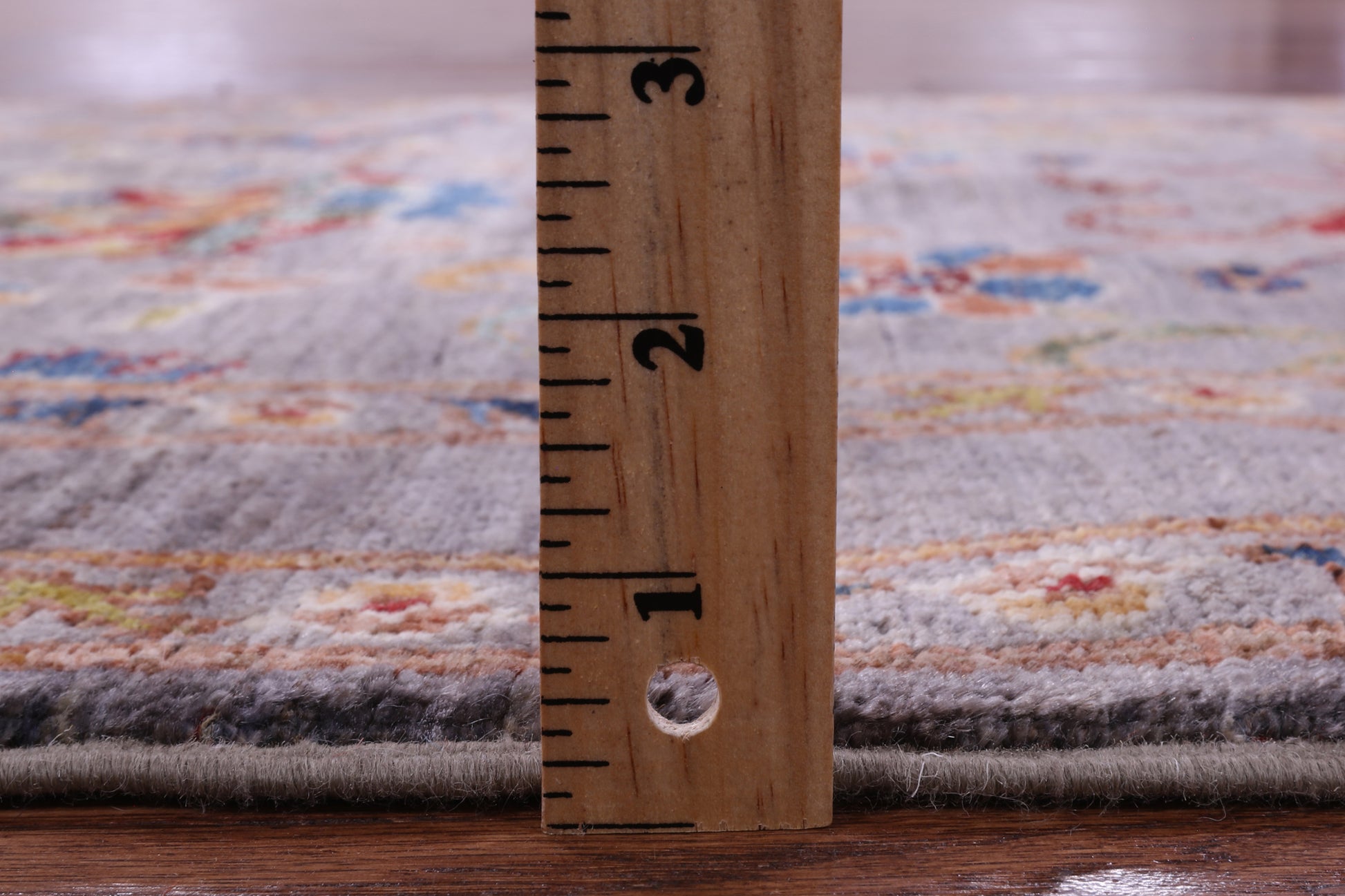 Peshawar Hand Knotted Wool Runner Rug - 2' 8" X 9' 10" - Golden Nile