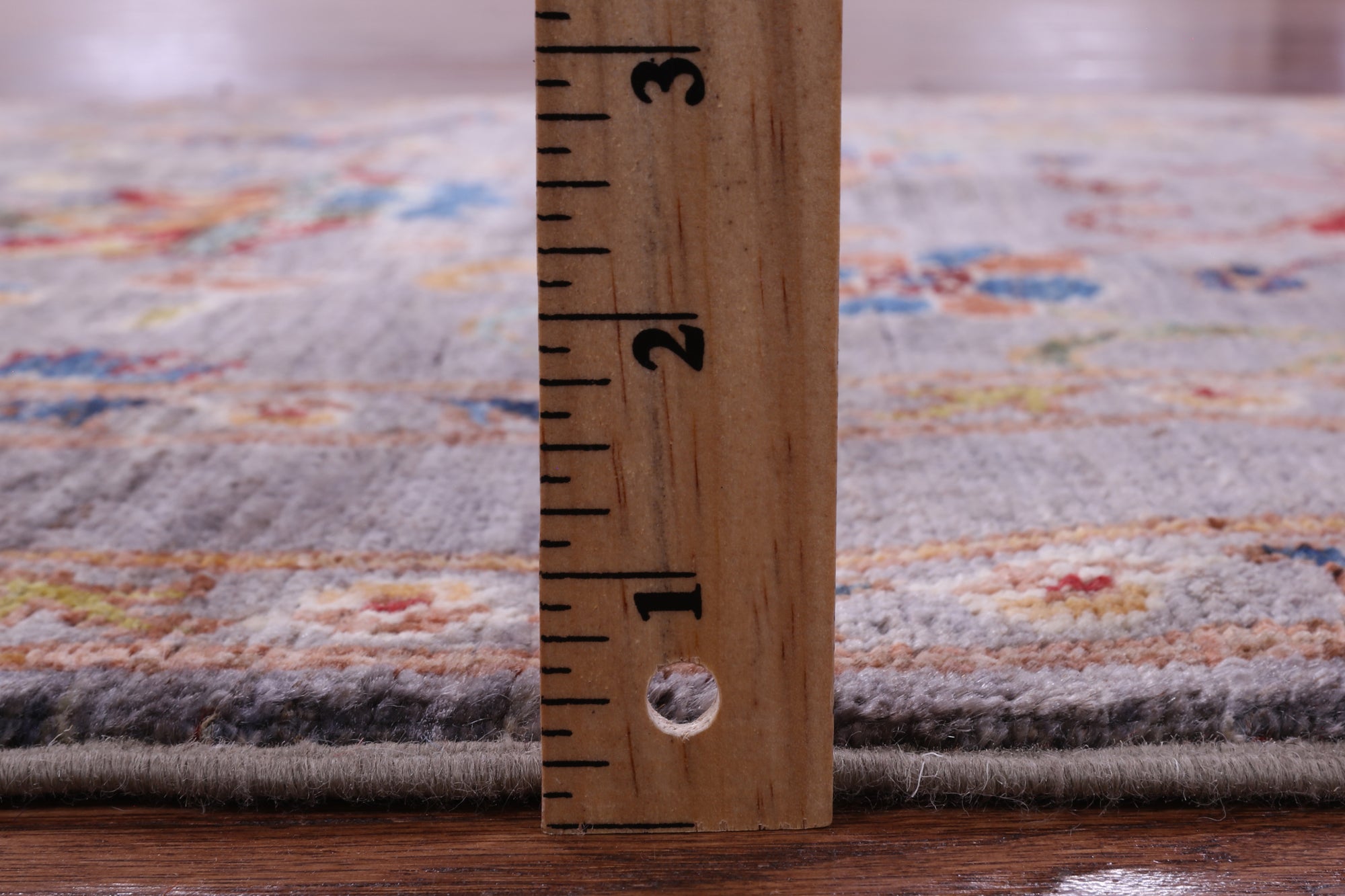 Peshawar Hand Knotted Wool Runner Rug - 2' 8" X 9' 10" - Golden Nile
