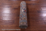 Peshawar Hand Knotted Wool Runner Rug - 2' 9" X 9' 10" - Golden Nile