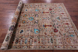 Peshawar Handmade Wool Rug - 5' 8" X 7' 11" - Golden Nile