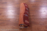 Tribal Persian Gabbeh Hand Knotted Wool Rug - 5' 9" X 8' 1" - Golden Nile