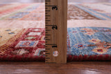 Tribal Persian Gabbeh Handmade Wool Rug - 5' 8" X 7' 11" - Golden Nile